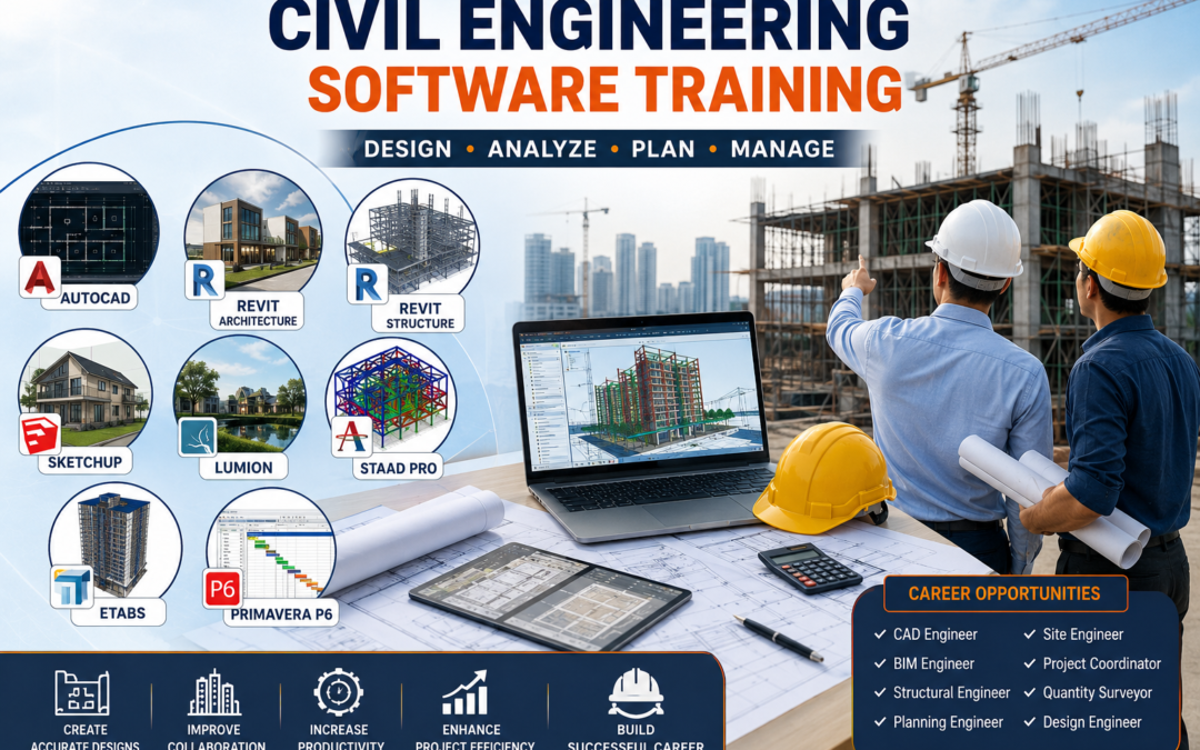 Civil Engineering Software Training – Build a Successful Career in the Construction Industry